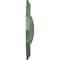 Ekena Millwork Oxford Ceiling Medallion, Hand-Painted Athenian Green, 16 7/8"W x 11 3/4"H x 1 1/2"P CM16OXAGF - alternate 4